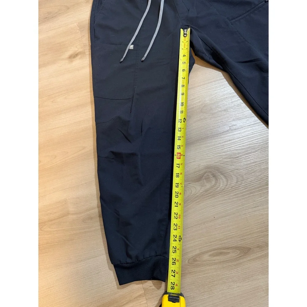 Fabletics Jogger Pants Black XL Mens Activewear Cargo Pockets Drawstring